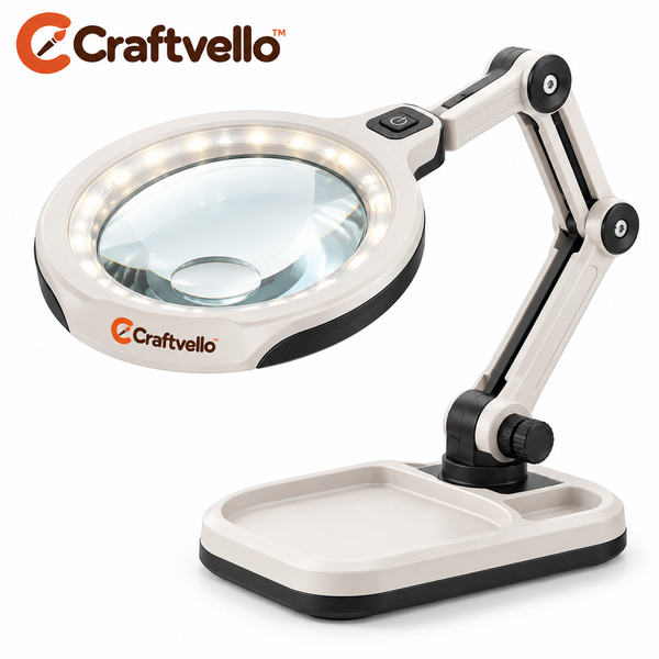 Craftvello™ LED Craft Magnifier